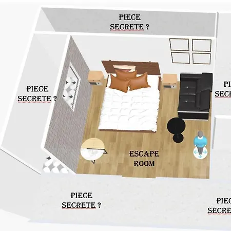 Apartman Escape Game & - Cathedrale - Grands Buffets - Narbonne