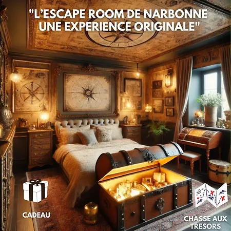 Les Tresors De Escape Game & - Grands Buffets - Cathedrale Apartment