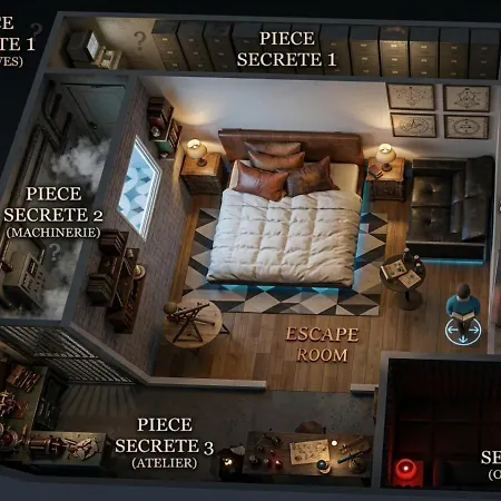 Escape Game & - Cathedrale - Grands Buffets -
