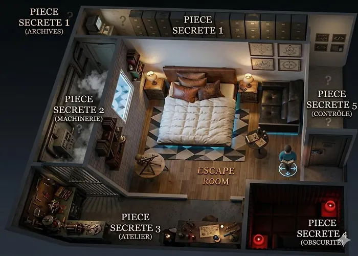 Escape Game & - Cathedrale - Grands Buffets -
